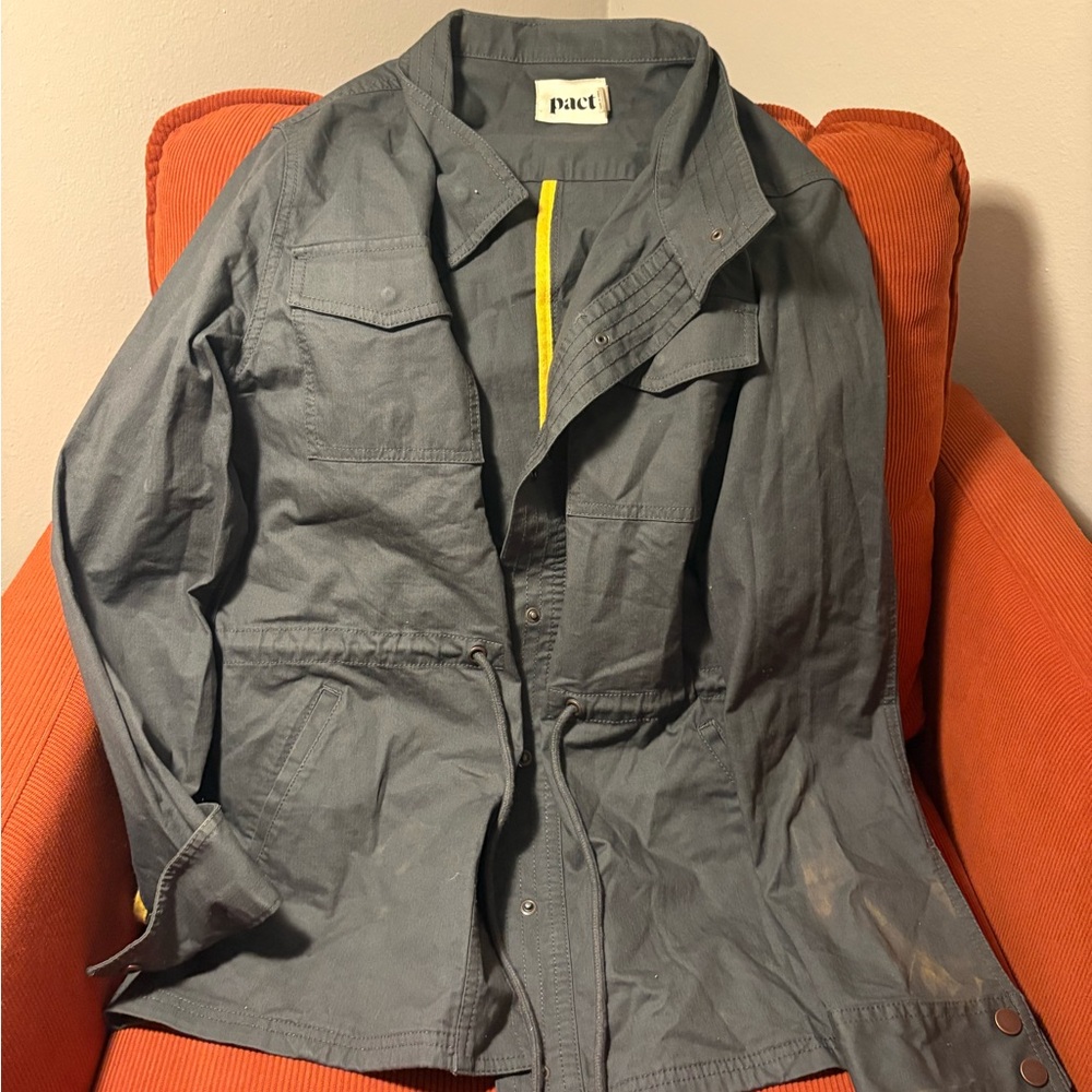 Pact Charcoal Women’s Military Jacket